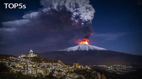 5 Biggest Volcanic Eruptions Caught On Camera Youtube
