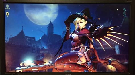 You can set live wallpapers in windows 10 in 2 way which is listed below: How To Get Live Witch Mercy Wallpaper - Windows 10 - YouTube