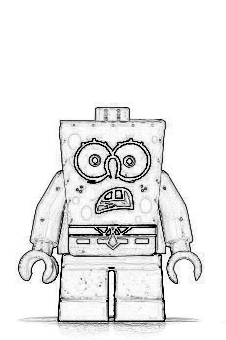 Spongebob is in the houston and anna is in the house you. Lego Spongebob Coloring Pages - Coloring Home