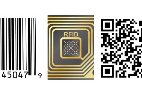 Multibrief Barcodes Qr Codes Or Rfid Tags How Companies Select Products