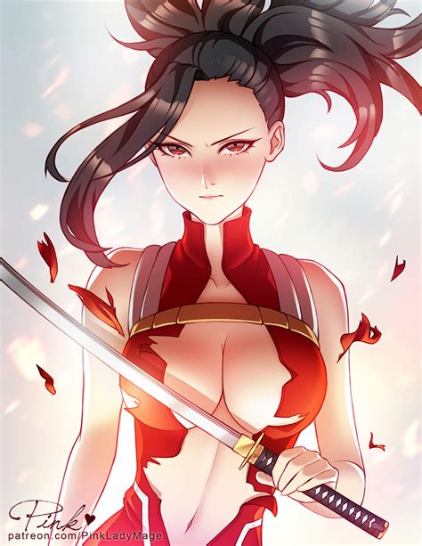 Momo paused for a brief. Yaoyorozu Momo by PinkLadyMage on DeviantArt