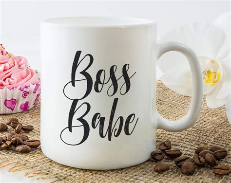Best gifts for your female boss. Boss Babe Mug Gift For Female Boss Boss Lady Mug Female | Etsy