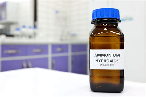 What Is Ammonium Hydroxide The Chemistry Blog