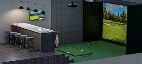 Custom Golf Simulator Design Carls Place