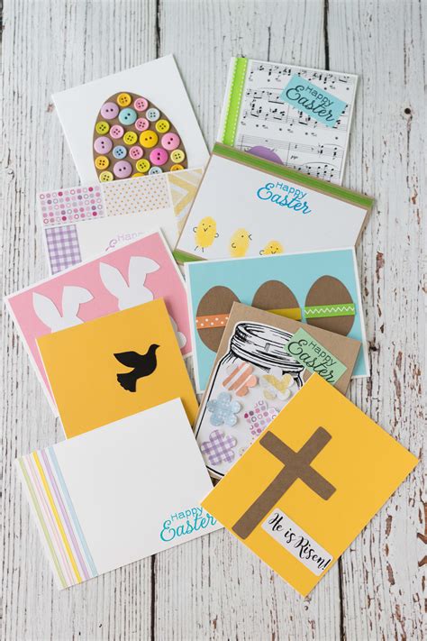 Sending happy easter cards to your friends and family is a thoughtful way to begin this fresh, new season. 10 Simple DIY Easter Cards • Rose Clearfield