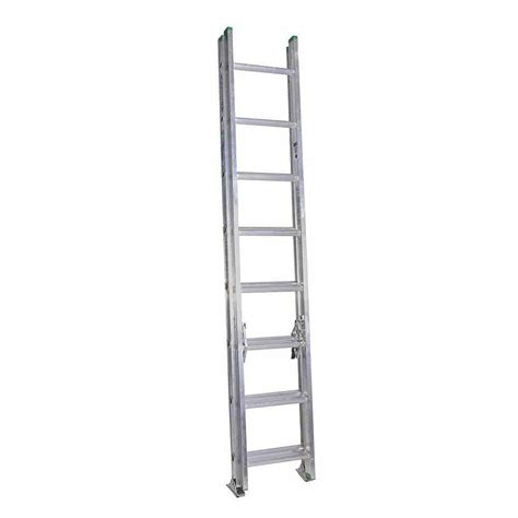 Werner 16 Ft Aluminum Extension Ladder With 225 Lb Load Capacity Type