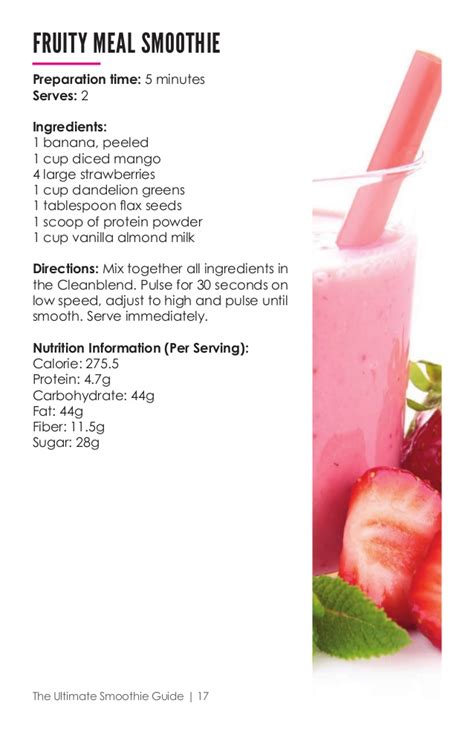 The Ultimate Smoothie Guide 1