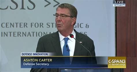 Secretary Carter On Defense Innovation C