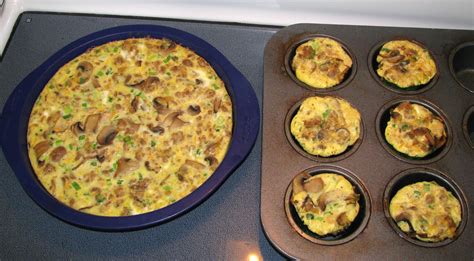 Cooking Healthy One Recipe At A Time Mini Mushroom And Sausage Quiches