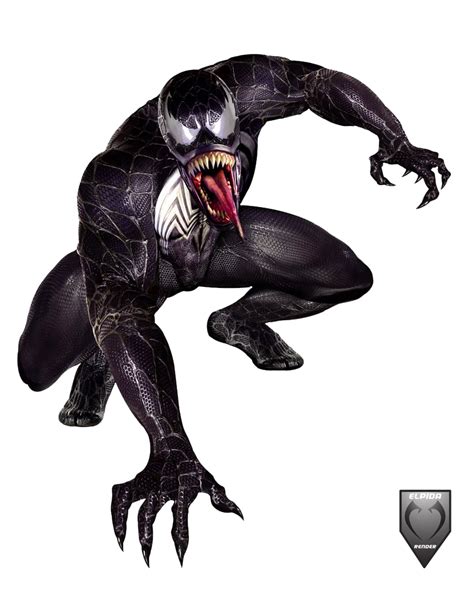 Spider Man 3 Venom Render By Elpida Wood On Deviantart