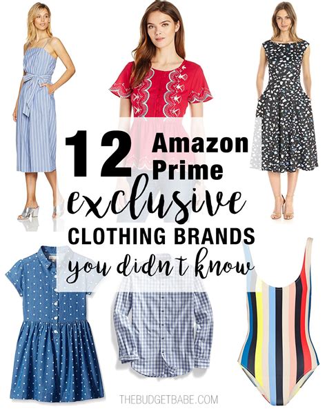 12 Amazon Prime Exclusive Clothing Brands You Didnt Know The Budget