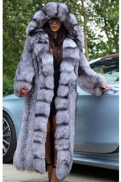 Long Silver Fox Fur Coat Cheapest Outlet Save 46 Nacbr