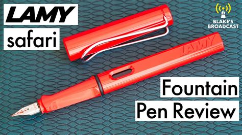 Lamy Safari Fountain Pen Review Youtube