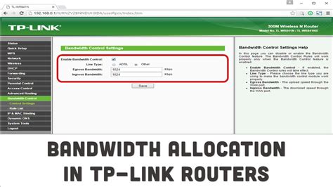 How To Control Your Tp Link Bandwidth Limit Login Portal