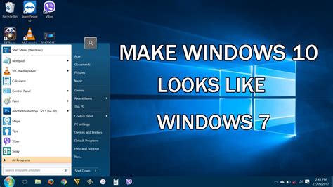 Make Windows 10 Look Like Windows 7 Tool Hip
