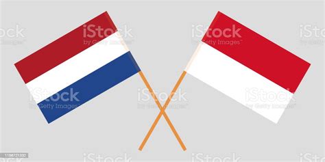 indonesia and netherlands the indonesian and netherlandish flags official colors correct