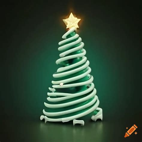 Christmas Tree Made Of Pvc Pipes