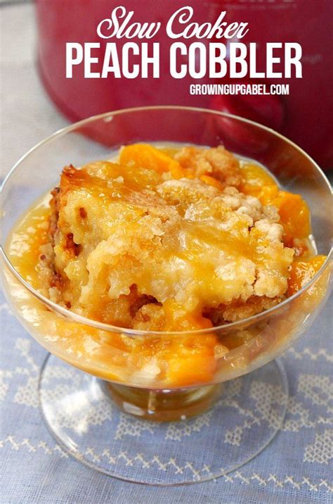 Not just when peaches are in season! Peach Cobbler Recipe With Canned Peaches - How to make an ...