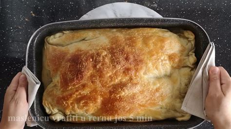 Pita maslenica sa uljem Domaća maslenica Kako zamijesiti jufku Phyllo dough Foodbyaida