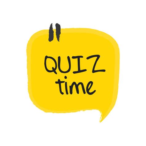Quiz Time Illustrations Royalty Free Vector Graphics