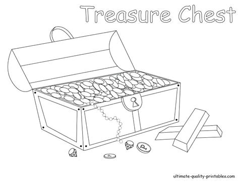 Maybe you would like to learn more about one of these? Treasure Box Coloring Page at GetColorings.com | Free ...