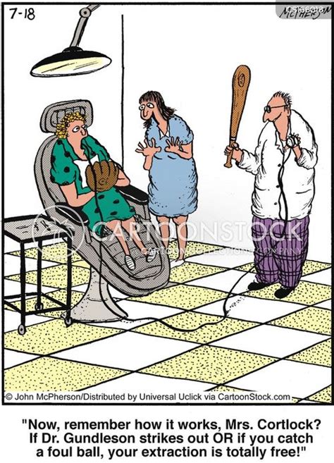 Teeth Pulling Cartoon