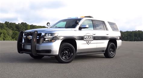 Chevy Tahoe Police Pursuit Vehicle Adds Safety Features Law Officer