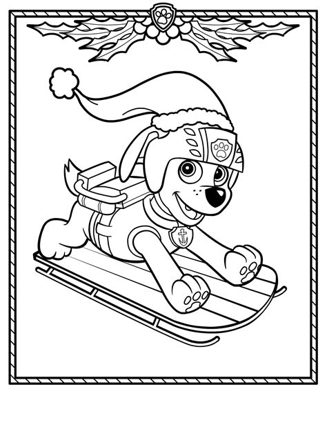 Free Printable Paw Patrol Coloring Pages Web Print Them Off For Your Pups