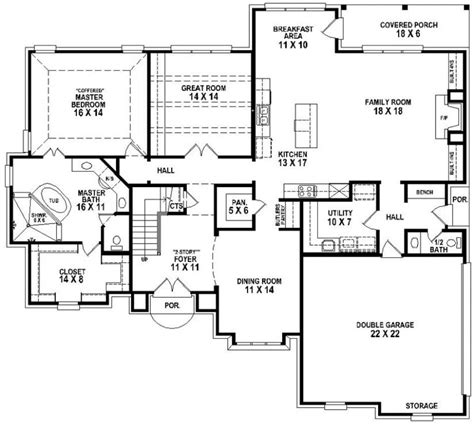 Barndominium with 3 beds & 2 bathes floor plan. 4 Bedroom 3 Bath Mobile Home Floor Plans 4 Bedroom 3 Bath ...