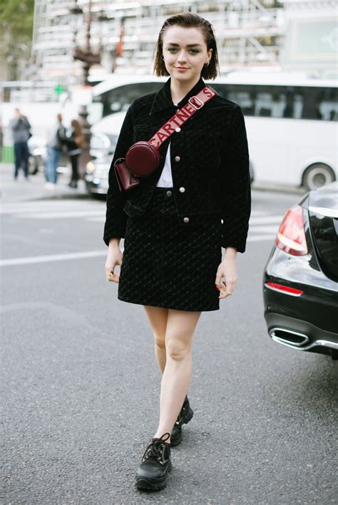 Maisie Williams At Stella Mccartneys Paris Fashion Week Show Maisie