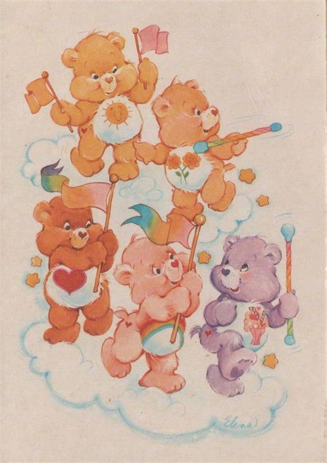 Listing108630402care Bears Postcards Set Of 2