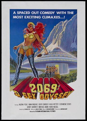 2069 A Sex Odyssey Plakat Movie Poster 27 X 40 Inches 69cm X 102cm 1974 German Amazon