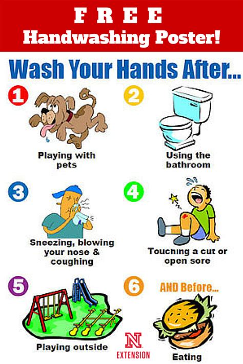 Free Printable Hand Washing Posters