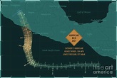 Hurricane Rick 2021 Track Map Pacific Ocean Infographic Digital Art by ...