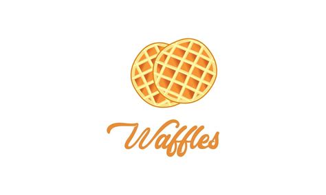 Waffle Dessert Sweet Food Bakery Logo 13536548 Vector Art At Vecteezy