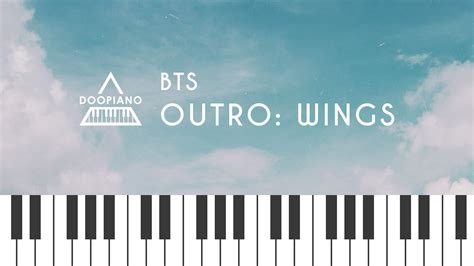 방탄소년단 bts outro wings piano cover youtube