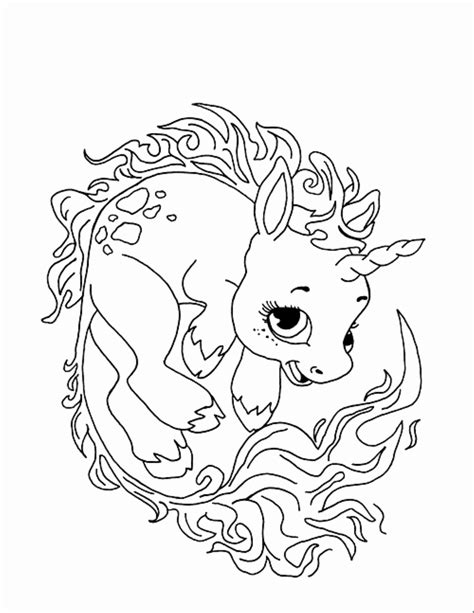 Images such as 'cute cartoon unicorn or 'kawaii unicorn' do not have too much detail and younger children can enjoy filling in the large spaces. Baby Unicorn Coloring Pages - Through the thousand ...