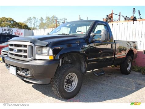 2003 Black Ford F250 Super Duty Xl Regular Cab 4x4 55846716 Gtcarlot