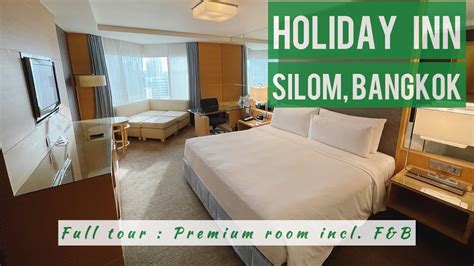Holiday Inn Bangkok Silom Standard Room City View 2022 Youtube