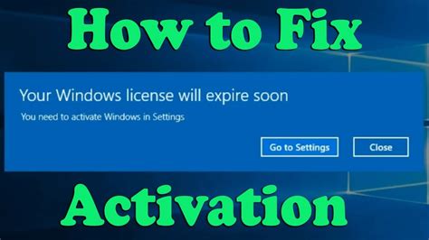 6 Methods To Resolve The ‘your Windows License Will Expire Soon Error