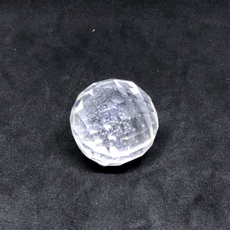 Faceted Crystal Sphere Into The Mystic Shop