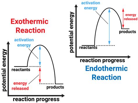 Exothermic And Endothermic Reactions Aqa C Revisechemistry Uk