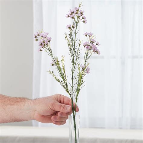 Lavender Artificial Wax Flower Spray Picks Sprays Floral Supplies