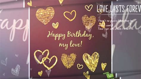 The best husband birthday wishes for your husband show how much he matters to you. Birthday wishes video for husband - YouTube
