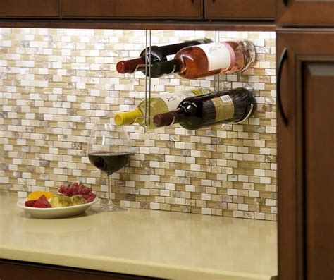 You will love this wine rack! 6 Simple Kitchen Design Ideas For Wine Lovers
