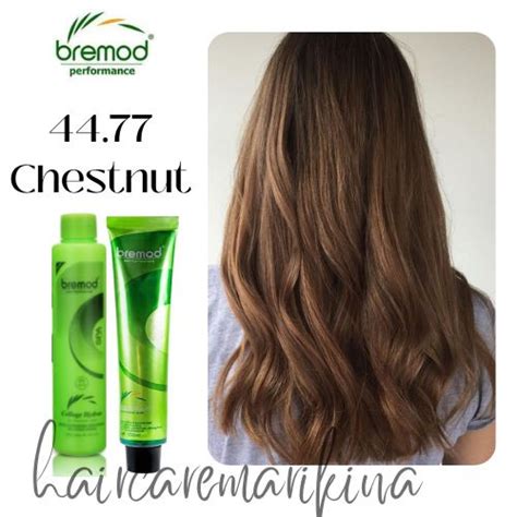 CHESTNUT Bremod Hair Color With Oxidizer Set Shopee Philippines