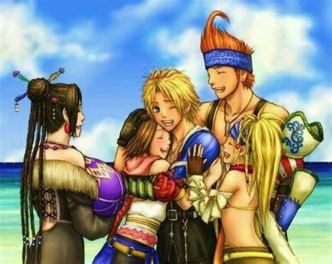Final Fantasy X 2 I M Pretty Sure This Is What Happened When They Got Up Onto The Shore Lol