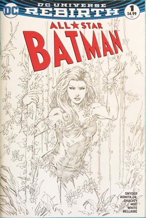 Poison Ivy In X As Sketch Covers Comic Art Gallery Room