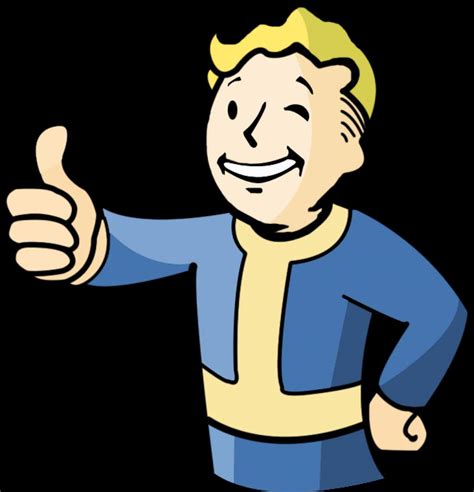 Library Of Fallout Vault Boy Image Transparent Download Hd