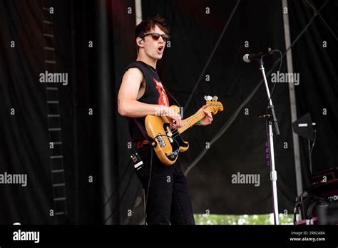 Zach Sutton Of Hippo Campus Performs During The 2023 Bonnaroo Music And